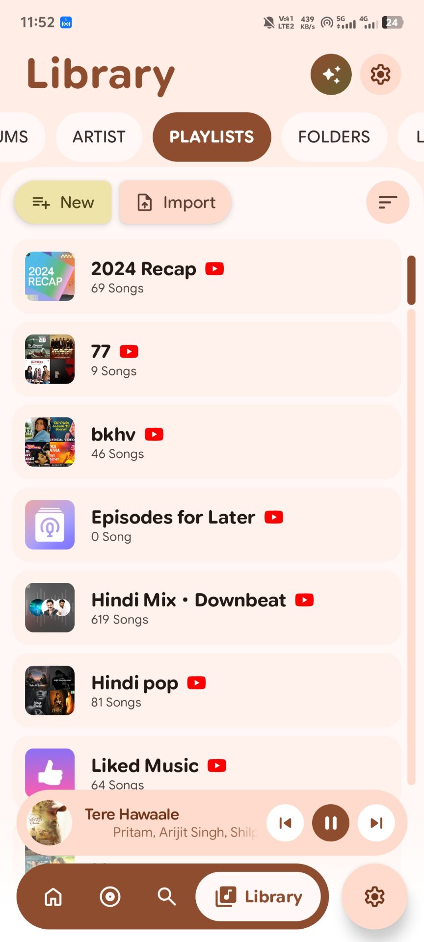 Library & Playlists